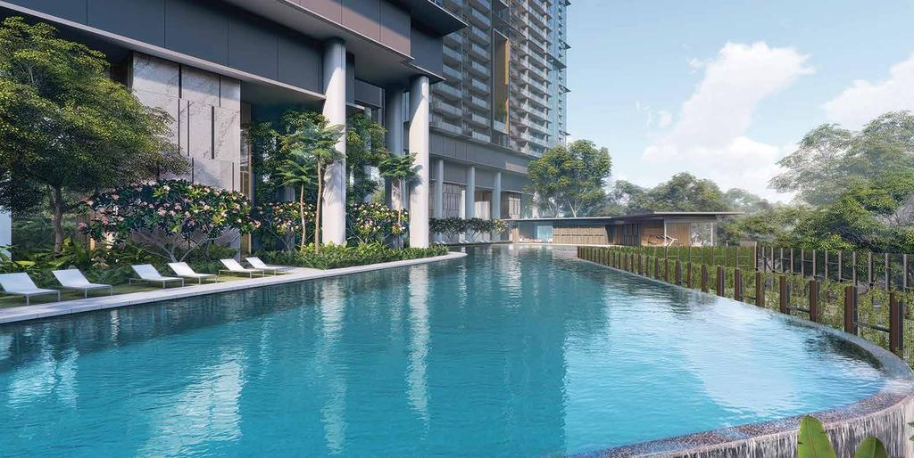 Artist s Impression RECHARGE AND PERFECTLY UNWIND Discover impressive facilities that take care of your body to the fullest. Stay fit in the 50-metre lap pool and well-equipped gym.