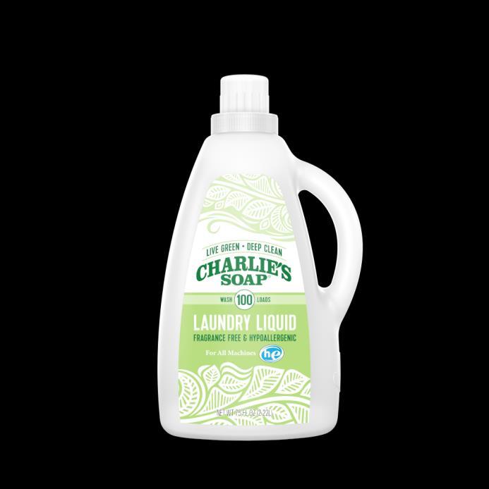 Charlie s Soap Laundry Liquid Concentrated, Laundry Detergent LESS = MORE - Deep clean your laundry for pennies. SAFE, EFFECTIVE For all laundry, even activewear. Removes embedded residues.