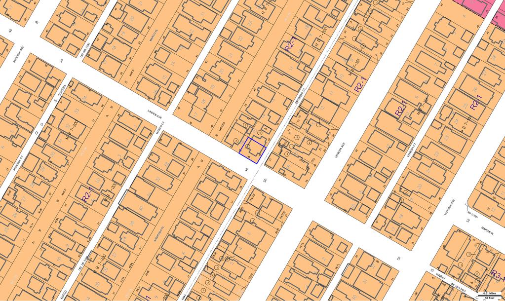 ZIMAS PUBLIC Generalized Zoning 07/30/2014 City of Los Angeles Department of City Planning Address: 2012 S LINDEN AVE Tract: VENICE ANNEX Zoning: