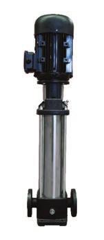 Compact, space-saving design Jockey pump Pressure maintenance jockey pumps are available as
