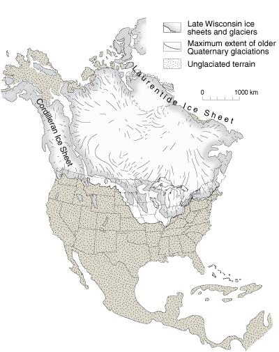 3.0 Quaternary Glaciations in Illinois 3.1 Origin of the Glaciers Over the past 1.