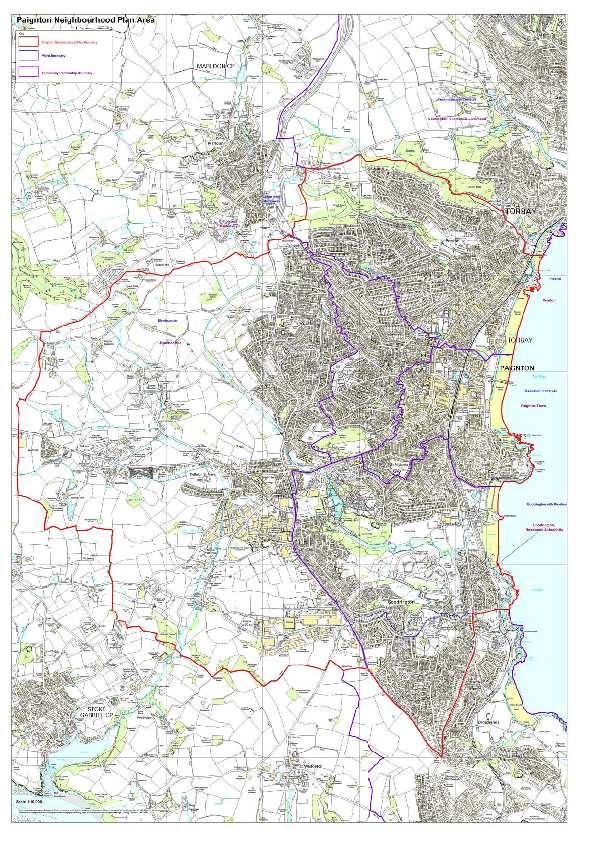 Locations Westerland Valley Clifton & Maidenway CP Blatchcombe CP Preston CP Paignton Town CP Collaton Core Area