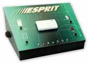 ESPRIT-TD: Esprit Table-Top Display Functional display designed for trainings and demonstrations Built in Esprit control panel Built-in 24-zone horizontal LED keypad (636) 4 on-board push-button