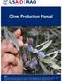 Olives Production Manual