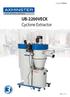 Code UB-2200VECK Cyclone Extractor