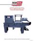 OPERATING & SERVICE PARTS MANUAL HDS-215 COMBINATION SHRINK SYSTEM