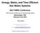 Energy, Water, and Time Efficient Hot Water Systems