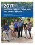 UNIFORM CAMPUS CRIME AND FIRE SAFETY REPORT JEANNE CLERY DISCLOSURE OF CAMPUS SECURITY POLICY AND CAMPUS STATISTICS