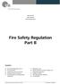Fire Safety Regulation Part B