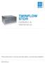 TWINFLOW STDR Installation & Maintenance