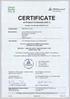 CERTIFICATE. on Product Conformity (QAL 1) Number of Certificate: _02