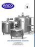 ANCO BATCH PASTEURIZER COLLECTION
