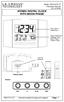 Model: WS-8147U-IT Instruction Manual DC: ATOMIC DIGITAL CLOCK WITH MOON PHASE