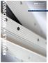 REVEALS + MOLDINGS REVEALS + MOLDINGS PRODUCT BROCHURE ENGINEERED PRODUCT SYSTEMS