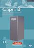 Capri B Cast iron combination oil-fired boiler with water tank