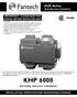 KHP 6000 KHP MODEL FOR LIGHT COMMERCIAL