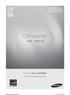 DW80H9970 Series DW80H9950 Series DW80H9930 Series. Dishwasher. user manual. imagine the possibilities. Thank you for purchasing this Samsung product.