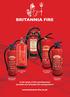 A full range of UK manufactured portable and wheeled fire extinguishers