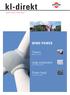 kl-direkt WIND POWER Towers Wet paint overspray Large components Zinc spraying processes Power head Fabrication processes Special edition: Wind Power