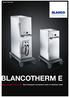 BLANCOTHERM E Extra elegant. Extra large. Food transport containers made of stainless steel.