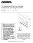 VFI Series Vent Free Gas Fireplace Installation & Operating Instructions