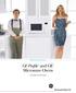 GE Profile and GE Microwave Ovens. A microwave for every kitchen. We bring good things to life.