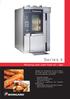 Series 4. Rotating rack oven Fuel-oil / Gas