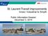 St. Laurent Transit Improvements Innes / Industrial to Smyth. Public Information Session December 2, 2015