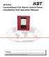 HP101U Conventional Fire Alarm Control Panel Installation And Operation Manual