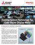 Cooling System Technology for Cube-Based Display Walls