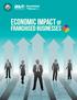 ECONOMIC IMPACT OF FRANCHISED BUSINESSES VOLUME 3