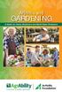 Arthritis and GARDENING. A Guide for Home Gardeners and Small-Scale Producers