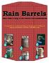Rain Barrels. More than a drop in the bucket for conservation