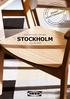 INTRODUCING THE NEW STOCKHOLM COLLECTION