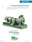 FI / SFI Frame-Mounted End Suction Pumps