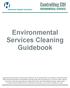Environmental Services Cleaning Guidebook