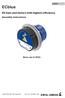 english ECblue EC-fans and motors with highest ef ciency Assembly instructions Motor size B (IP54)