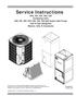 Service Instructions. RS r74 October 2016