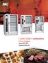 Combi-King Combination Oven Series. Series: ETE, ETG Operation Manual