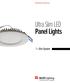 Ultra Slim LED Panel Lights