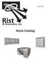 April Rist. & Associates, Inc. Stock Catalog