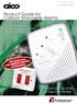 Product Guide for Carbon Monoxide Alarms