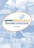 Machine Catalogue. (Euro pricing)