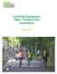 Local Plan Background Paper: Transport and Connectivity. August 2014