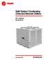 Split System Condensing Units and Remote Chillers