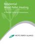 Residential Wood Pellet Heating. A Practical Guide for Homeowners