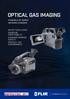 OPTICAL GAS IMAGING HANDHELD GF-SERIES INFRARED CAMERAS DETECT GAS LEAKS INCREASE PROFITABILITY ENHANCE WORKER SAFETY PROTECT THE ENVIRONMENT