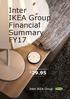 Inter IKEA Group Financial Summary FY17