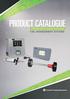 PRODUCT CATALOGUE FRANKLIN FUELING SYSTEMS FUEL MANAGEMENT SYSTEMS