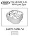 Whirlpool Spa PARTS CATALOG MODEL #F ISSUE DATE: 6/95 CATALOG #G766000